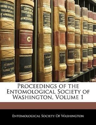 Proceedings of the Entomological Society of Washington, Volume 1