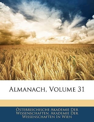 Almanach, Volume 31 (German Edition)