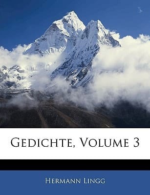 Gedichte von Hermann Lingg (German Edition)