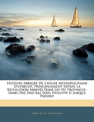 Histoire Abregée De L'eglise Metropolitaine D'utrecht, Principalement Depuis La Révolution Arrivée Dans Les VII Provinces-Unies Des Pays-Bas Sous Phillippe II Jusqu'à Présent (French Edition)