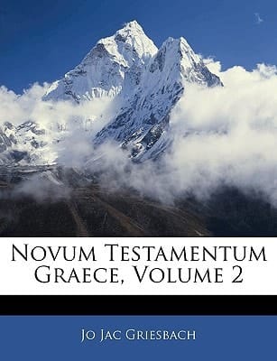 Novum Testamentum Graece, Volume 2 (Ancient Greek Edition)