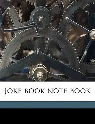 Joke book note book