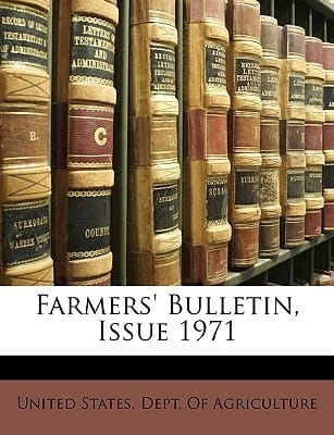 Farmers' Bulletin, Issue 1971