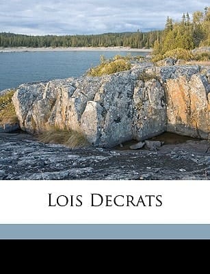 Lois Decrats (French Edition)