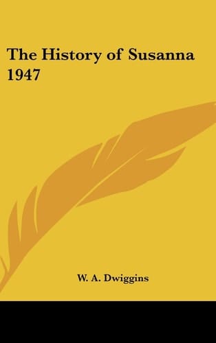 The History of Susanna 1947