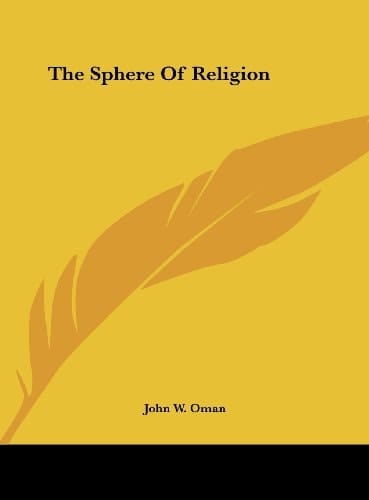 The Sphere Of Religion