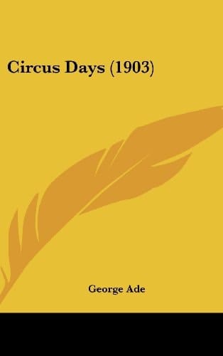 Circus Days (1903)