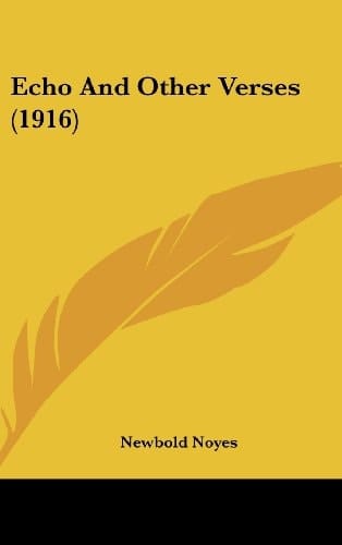 Echo And Other Verses (1916)