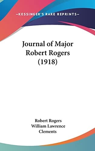 Journal of Major Robert Rogers (1918)
