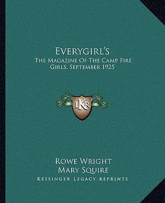 Everygirl's: The Magazine Of The Camp Fire Girls, September 1925