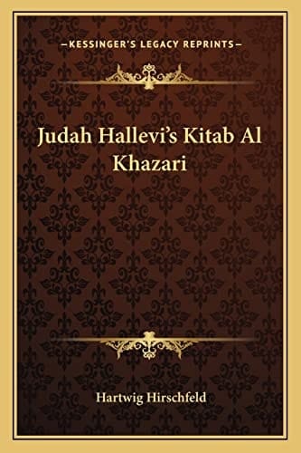 Judah Hallevi's Kitab Al Khazari