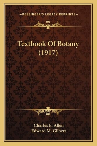 Textbook Of Botany (1917)