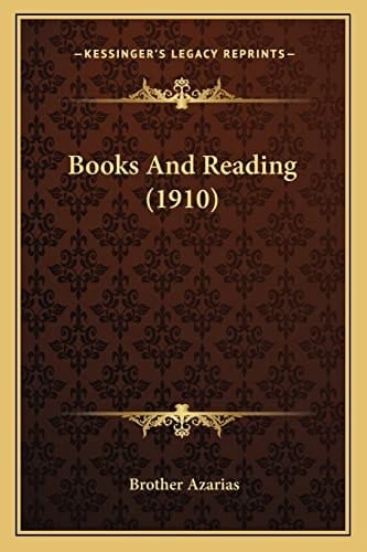 Books And Reading (1910)