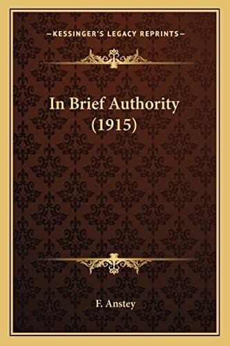 In Brief Authority (1915)