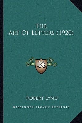 The Art Of Letters (1920)