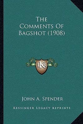 The Comments Of Bagshot (1908)
