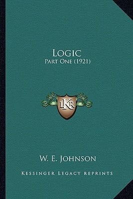 Logic: Part One (1921)