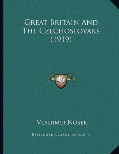 Great Britain And The Czechoslovaks (1919)