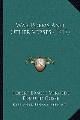 War Poems And Other Verses (1917)