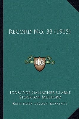 Record No. 33 (1915)
