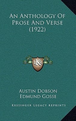 An Anthology Of Prose And Verse (1922)