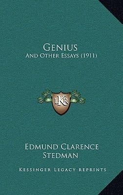 Genius: And Other Essays (1911)