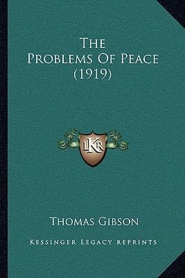 The Problems Of Peace (1919)