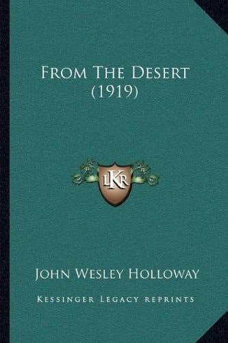From The Desert (1919)
