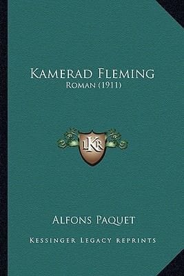 Kamerad Fleming: Roman (1911) (German Edition)