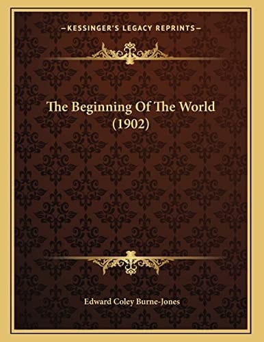 The Beginning Of The World (1902)