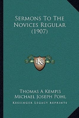 Sermons To The Novices Regular (1907)