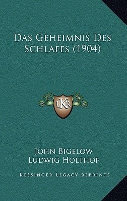 Das Geheimnis Des Schlafes (1904) (German Edition)