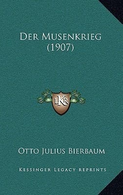 Der Musenkrieg (1907) (German Edition)
