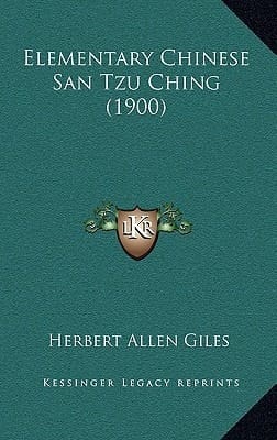 Elementary Chinese San Tzu Ching (1900)