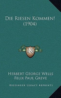 Die Riesen Kommen! (1904) (German Edition)