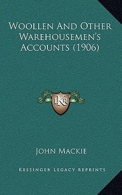 Woollen And Other Warehousemen's Accounts (1906)