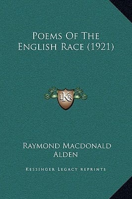Poems Of The English Race (1921)