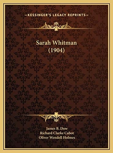 Sarah Whitman (1904)