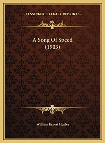 A Song Of Speed (1903)