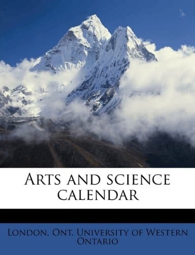 Arts and science calenda, Volume 1916-1917