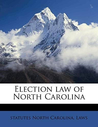 Election law of North Carolina