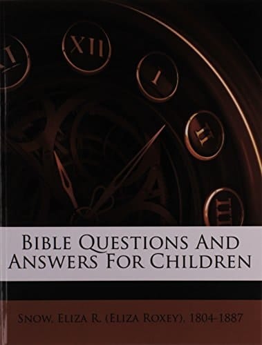 Bible questions and answers for children
