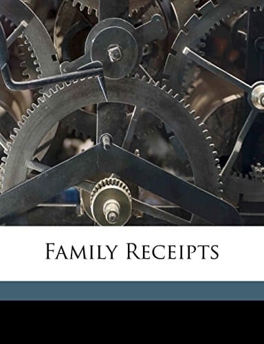 Family receipts