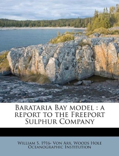 Barataria Bay model: a report to the Freeport Sulphur Company