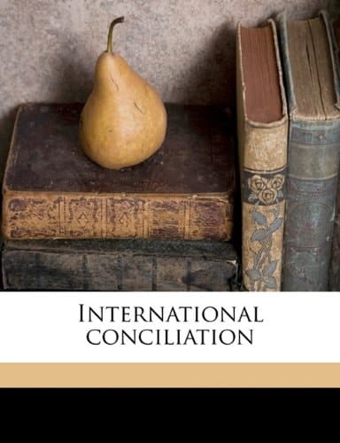 International conciliatio, Volume 1921