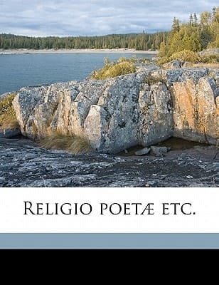 Religio poetæ etc.