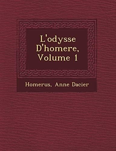 L'odysse D'homere, Volume 1 (French Edition)