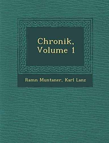 Chronik, Volume 1 (German Edition)