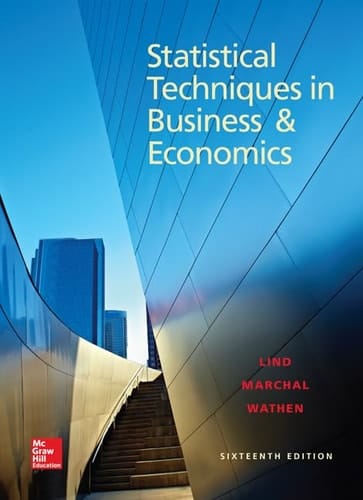 Loose Leaf Statistical Techniques in Business and Economics with Connect Access Card