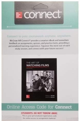 Connect Access Card for Art of Watching Films 9th Edition